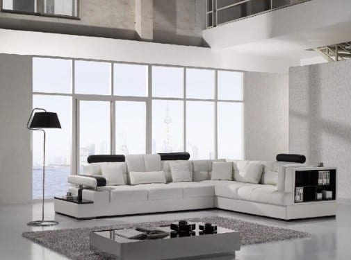 Benefits of a Modern White Leather Sofa