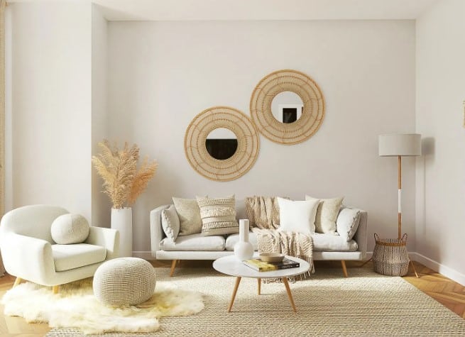 Modern Organic Living Room Decor